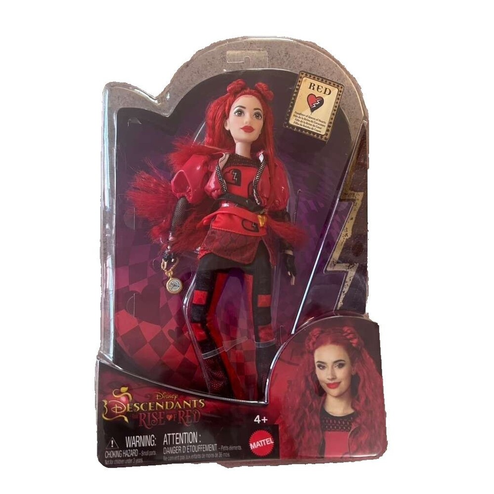 Disney Descendants: The Rise of Red Fashion Doll Daughter of Queen of Hearts New